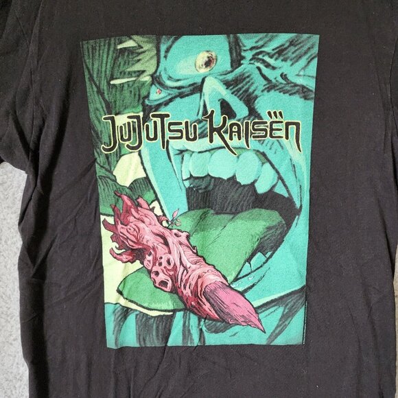 Jujutsu Kaisen Yuji Itadori Eating Sukuna Finger Crunchyroll T Shirt Size Large - Picture 5 of 9